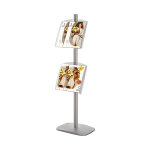 Pr�sentoir deko simple - face 2 �tag�res plexi