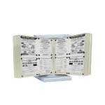 Pupitre de bureau 40 volets a4 beige