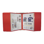 Pupitre de bureau 40 volets a4 rouge