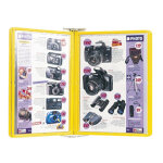 Pupitre infoflex mural 4 pochettes jaunes