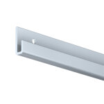 Rail alu naturel horizontal l 150 cm pour tiges ou c�bles