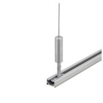 Rail fixation section 14x20 mm aluminium anodise longueur 200 cm