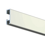 Rail mural aluminium premium laqu� blanc l 150 cm pour c�bles twister