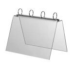 Support de prsentation double face inclin - mcasisme classeur a4