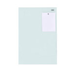 Tableau affichage - ecriture verre magnet 60x90cm blanc