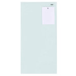 Tableau affichage - ecriture verre magntique 60x120cm blanc