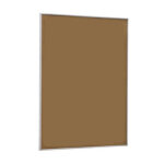 Tableau d'affichage fond lige 12 x a4 cadre alu