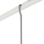 Tige carr�e 4x4 m aluminium naturel longueur 150 cm