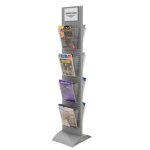 Totem brochures info - displays 8 cases + 2 visuels r�v�