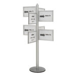 Totem info - displays affichage 8 x a3 double - face