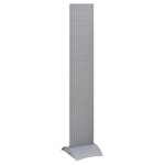 Totem - expo plat 165x31x40cm / socle bomb� gris