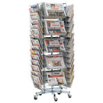 Tourniquet presse 30 cases 2 echelles + 2 plateaux / pied � roulettes