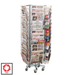 Tourniquet echelles 60 cases pied 5 br / roulettes