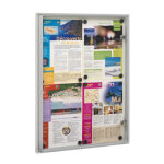 Vitrine edimeta extra - plate metal 4 feuilles