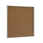 Vitrine d'int�rieur fond li�ge 12 feuilles a4