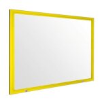 Vitrine visual - displays etanche 1 feuille jaune