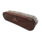 Brosse crin de cheval saphir m�daille d'or noire