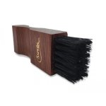 Brosse tr�pointes saphir m�daille d'or noire incolore