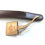 Chausse pied bois 41 cm saphir m�daille d'or cuirnaturel