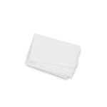 Chiffons de coton bricolage 4 rubans blanc