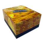 Grande boite cirage saphir coffret garni incolore