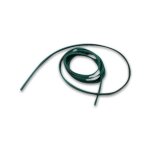 Lacet cuir carr� 1 m�tre lin�aire grisfonce