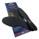 Semelles cuir noir sur charbon saphir 37 incolore