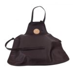 Tablier cuir lca grainmarron