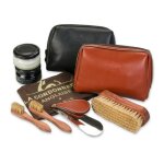 Trousse a cirage clipper set lca noir