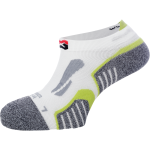 Chaussettes sneakers de travail wrth modyf blanches / vertes blanc