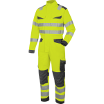 Combinaison de travail haute - visibilit fluo jaune / anthracite wrth modyf jaune 3xl