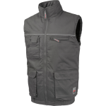 Gilet de travail matelass classic wrth modyf gris gris clair 3xl