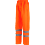 Pantalon de pluie haute visibilit en 20471 1. 2 et en 343 3. 1 wrth modyf orange orange xl