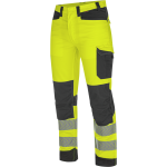 Pantalon de travail haute - visibilit fluo jaune / anthracite wrth modyf jaune 40