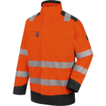 Parka de travail haute - visibilit orange fluo 4 en 1 wrth modyf orange xxl