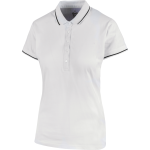 Polo de travail femme jersey x w�rth modyf blanc blanc l
