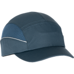 Port west casquette de travail anti - heurt visi�re de 5cm marine bleu marine