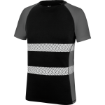 Tee - shirt de travail dry tech w�rth modyf noir / gris noir m
