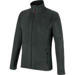 Veste polaire de travail zippe job + wrth modyf anthracite gris fonc l