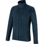 Veste polaire de travail zippe job + wrth modyf marine bleu marine m