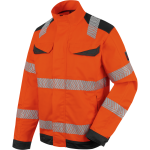 Veste de travail haute - visibilit fluo orange / anthracite wrth modyf orange 4xl