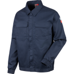 Veste de travail soudeur ignifuge en 11611, en 11612 wrth modyf marine bleu marine m