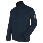Veste de travail star cp stretch wrth modyf marine bleu marine