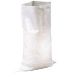 100 sacs  gravats blancs en polypropylne 70 l