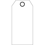 1000 etiquettes amricaines vierge 100 x 51 mm