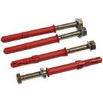 4 chevilles bton et vis
