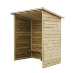 Abri bus bois 2 m avec ou sans bardage lat�ral