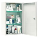 Armoire � pharmacie m�tal blanc 10 personnes
