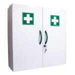 Armoire  pharmacie mtal blanc 20 personnes