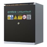 Armoire de s�curit� basse 1 porte pour batteries lithium - ion